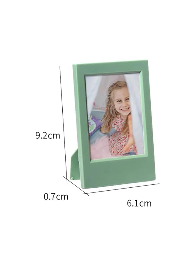 The Bros 7pcs Creative Photo Frame, Mini Photo Frame Table, Instax Mini Photo Frame, Vertical Polaroid Photo Frame, Suitable For Polaroid And Instax Mini Evo/12/11/9/8/7, Film Photo Frame Set - Image 3