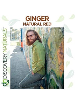 Ginger Natural Red Natural Henna Hair Color For Men & Women, 100% Natural & Chemical-Free Dye for Hair & Beard, Easy To Use & Blends Well In Hair
