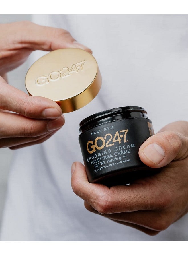 GO247 Grooming Cream - Light Hold, Natural Finish, 2 Oz - Image 4