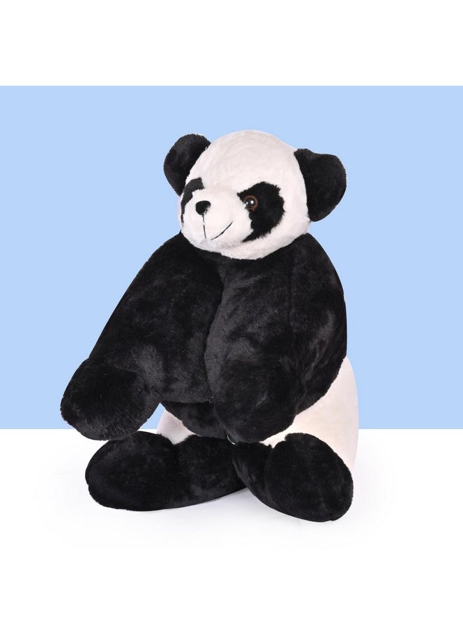 Besties BESTIES Premium Fur Panda Soft Toy Cum Pillow - Height 45 cm  - Image 2