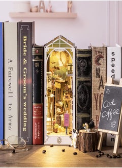 Rowood Book Nook Kits for Adults Bookshelf Insert Decor Alley 3D Wooden Puzzle Bookend DIY Craft Kits for Adults with LED Light - Sunshine Town - pzsku/ZFB0E6225E16B2709E452Z/45/_/1692953260/a1240f41-1b77-40ed-848f-644be96ee0c5