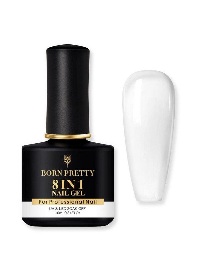 Born Pretty مجموعة جل غراء الأظافر 8 في 1، جل أساسي لبناء وصلات الأظافر، لأظافر الأكريليك، أطراف أظافر صناعية، طلاء أظافر جل، علاج لإصلاح الأظافر، قاعدة جل لتقوية الأظافر، محلول انزلاقي لجل الأظافر البولي  - Image 2