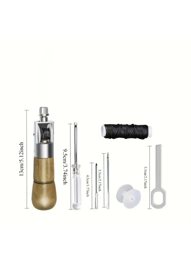 7 Piece Professional Sewing Kit For DIY Handcraft Furniture And Leather Repair - Image 4