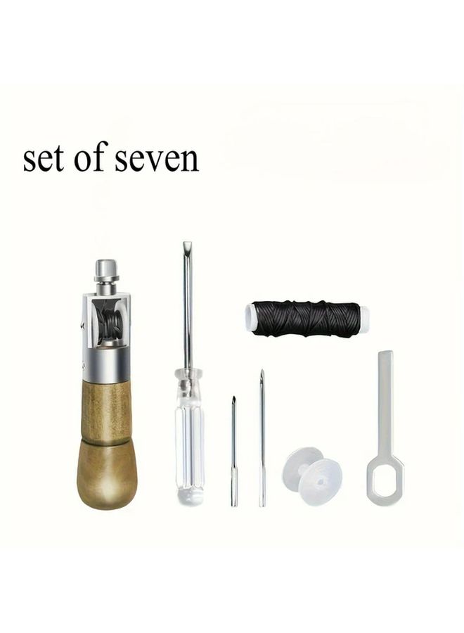 7 Piece Professional Sewing Kit For DIY Handcraft Furniture And Leather Repair - Image 3
