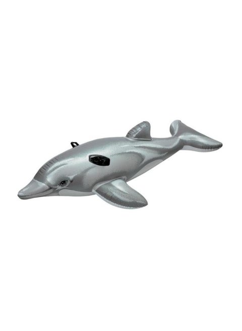 Ride-On Dolphin Inflatable Swimming Toy-Assorted