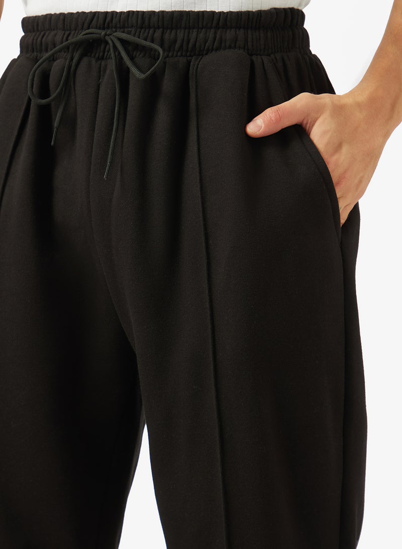 Seventy Five Basics Wide Leg Joggers -PINTUCKED - Image 4