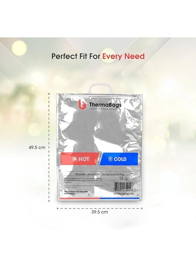 ThermaBags Thermal Bag Reusable Insulated Hot Cold Grocery Use - Image 3