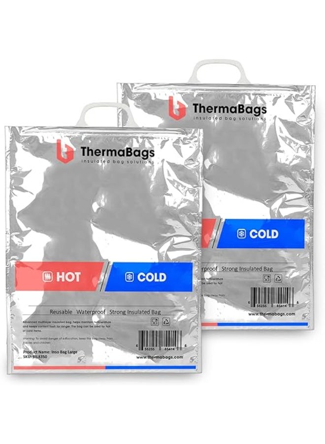 ThermaBags Thermal Bag Reusable Insulated Hot Cold Grocery Use - Image 1