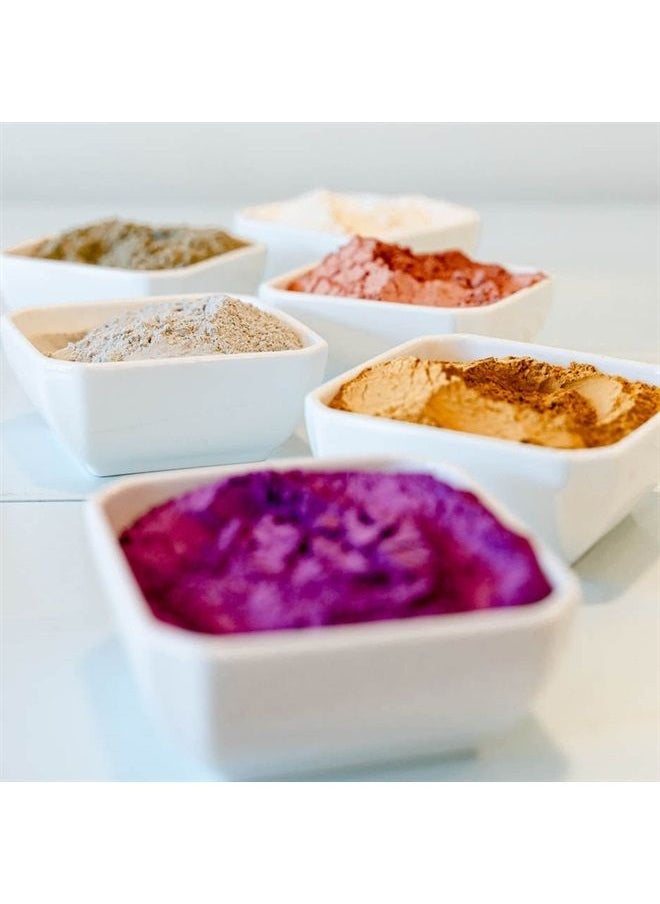 Bare Essentials Living - Purple Kaolin Clay Powder- 12 oz, Natural Clay Purple Face Masks Skincare, Clay for Soap Making, Bath Bombs, DIY Clay Mask for Face, Hair, Body, Deodorant, Lotion - Image 1