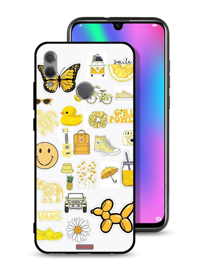 Tolwak Honor 10 Lite Protective Case Cover Girly Tags - Image 1