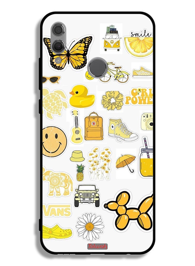 Tolwak Honor 10 Lite Protective Case Cover Girly Tags - Image 2