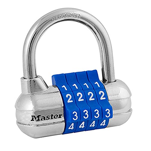 Master Lock Set Your Own Combination Padlock, Gym Locker Locks with Code for Securing Indoor Valuables, Color May Vary, ‎1523D - Image 1