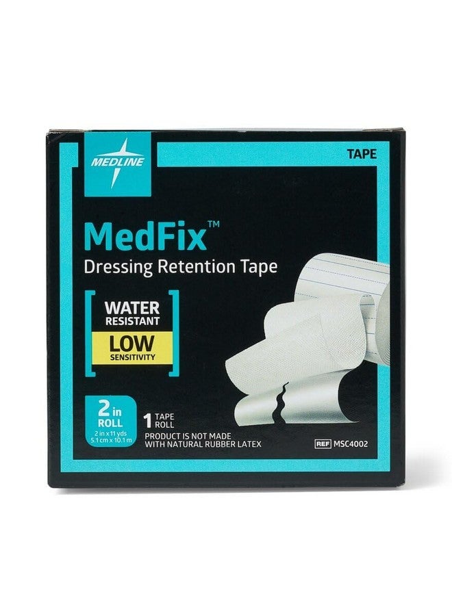 Medline Medline MedFix Dressing Retention Tape with S-Release Liner, Secures Primary Dressings and Medical Appliances, 2" x 11 yd - Image 3
