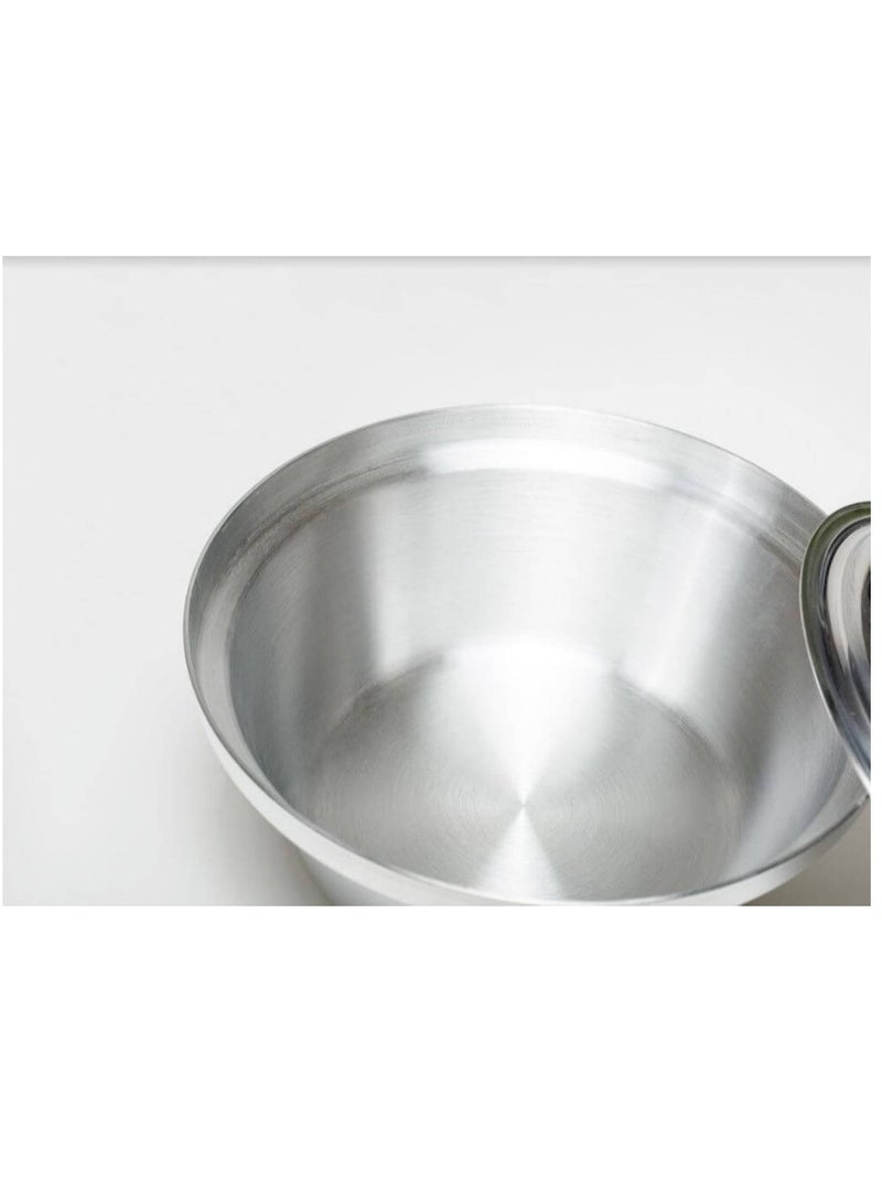 طقم قدور شاورما المنيوم لامع من سيناء | 4 حبة - Image 3