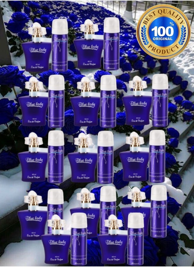 13 Pieces Blue Lady Perfume 40ML Free Deo Spray Inside - pzsku/ZFB0F99A2B51BCD8626CAZ/45/_/1708186660/0b9cfee3-04f7-40cc-b5f2-0fac565ac284