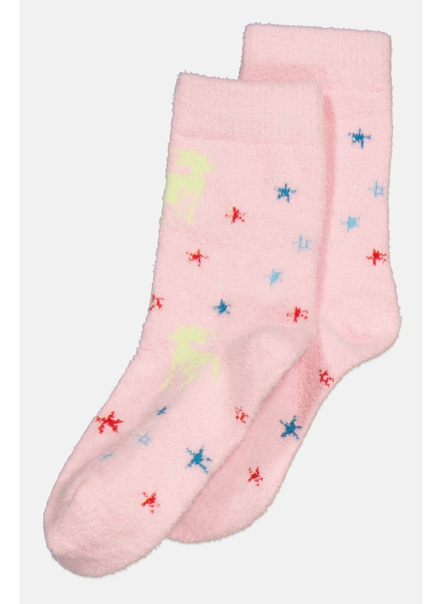 Kids Girl One Pair Allover Print Socks, Assorted - pzsku/ZFB0F9BF5429425B7C5DFZ/45/_/1727792178/97a8693c-366e-4c0b-84d0-c465b4af30b6