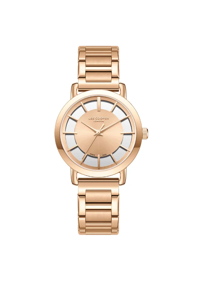 لي كوبر LEE COOPER Women Analog Rose Gold Smart Watch - LC08037.410