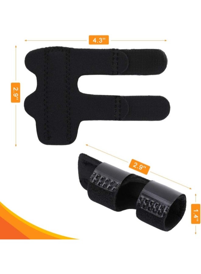 جبيرة إصبع الزناد، دعامة إصبع الماليت لعلاج الإصبع المكسور، دعم قابل للتعديل من الألمنيوم لتثبيت المفاصل، دعامة لعلاج تصلب الأصابع وآلام المفاصل، علاج التهاب المفاصل السوداء. - Image 5