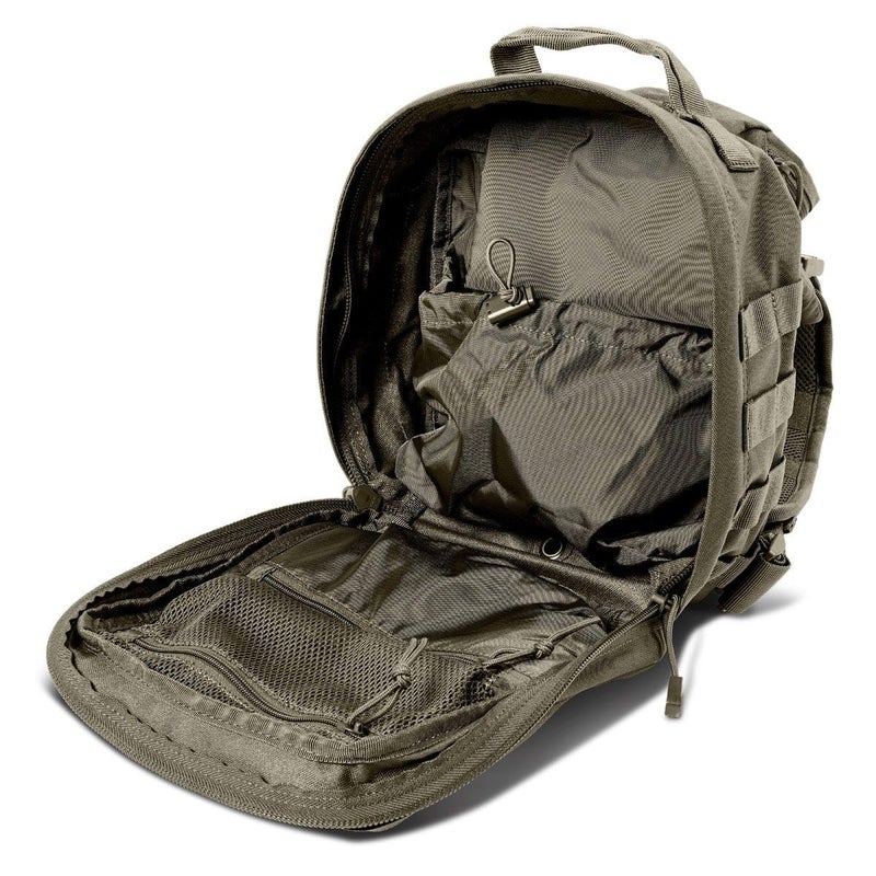 5.11 Tactical Sling Bag Pack MOAB 6, Shoulder Crossbody Military Bag, 11L, Ranger Green, Style 56963ABR - Image 5