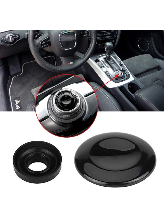 Navigation Button Joystick Control Center Button Cover MMI Knob Repair Kit for Audi A4 A5 A6 Q5 Q7 S4 S6 2007-2015 - Image 1