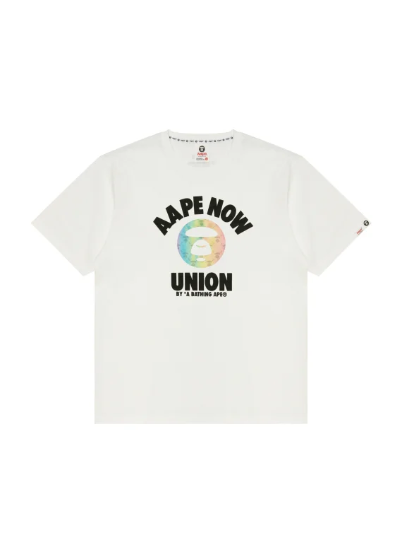 AAPE Moonface logo short sleeve tee