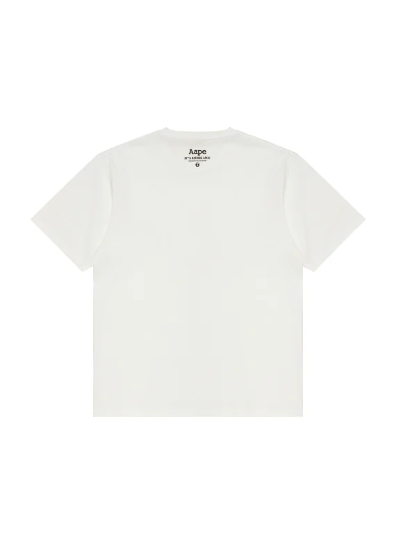 AAPE Moonface logo short sleeve tee