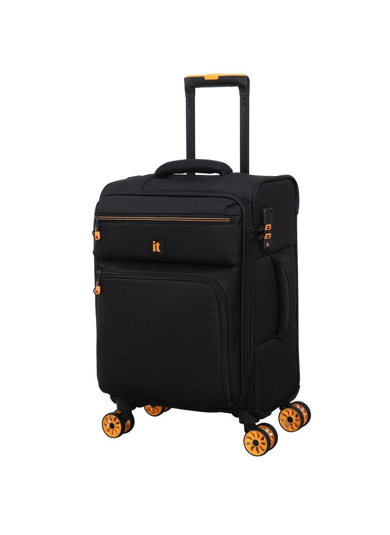 it Luggage it luggage Compartment, Unisex Polyester Material Soft Case, 8x360 Degree Spinner Wheels, Expandable Trolley Bag, Telescopic Handle, TSA Lock, 12-3149-08, Lightweight  - Image 1