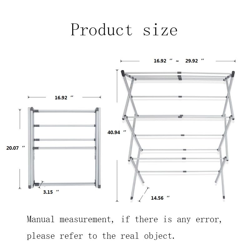 Rainbow Drywell Metal Compact Telescopic And Collapsible, Truly Portable, Foldable & Extendable Cloth Drying/Clothes Stand/Cloth Dryer/Laundry Racks - Image 4