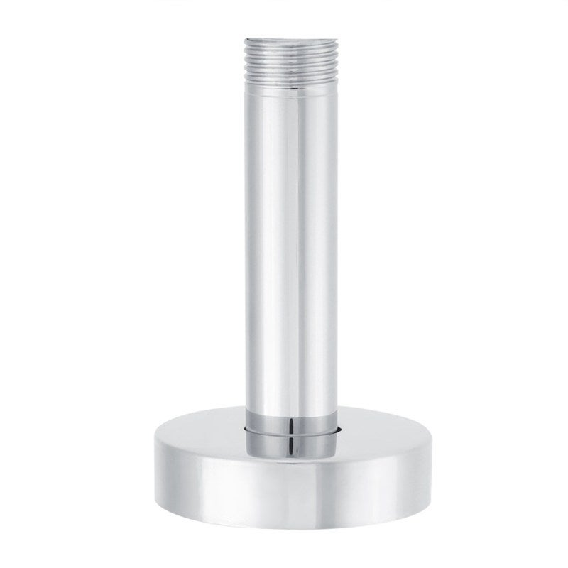 G1/2in Ceiling Mounted Stainless Steel Top Shower Arm Bathroom Shower Accessories - Image 1