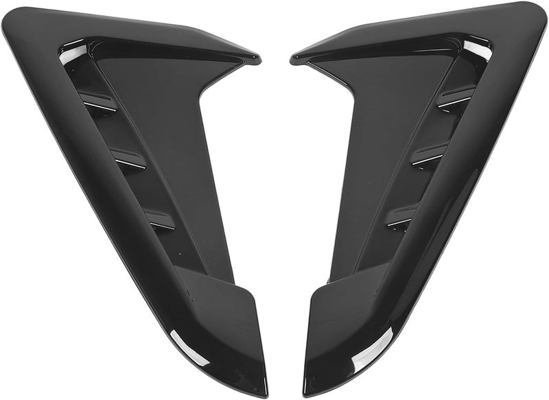 Acouto Iber Mudguard Cover Trim,ABS Material for Enhanced Vehicle Appearance and Im,Carbon Fiber,Vehicle Appearance Upgrade,2018+ Compatible,Mudguard Cover (Bright Black) - Image 1