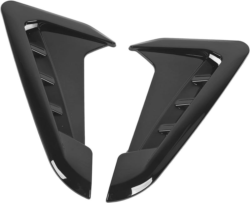 Acouto Iber Mudguard Cover Trim,ABS Material for Enhanced Vehicle Appearance and Im,Carbon Fiber,Vehicle Appearance Upgrade,2018+ Compatible,Mudguard Cover (Bright Black) - Image 4