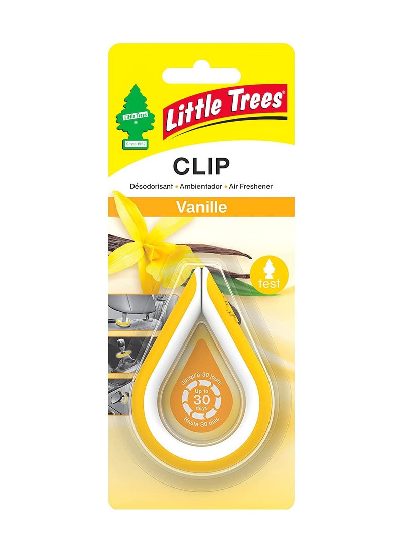 LITTLE TREES Little Trees Clip Vanilla Air Freshener  - Image 1