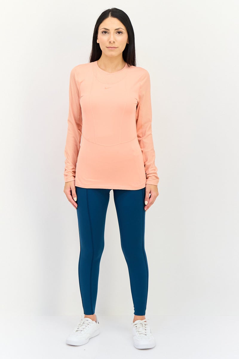 Nike Women Sportswear Fit Short Sleeve Outdoor T Shirt, Black - Image 5