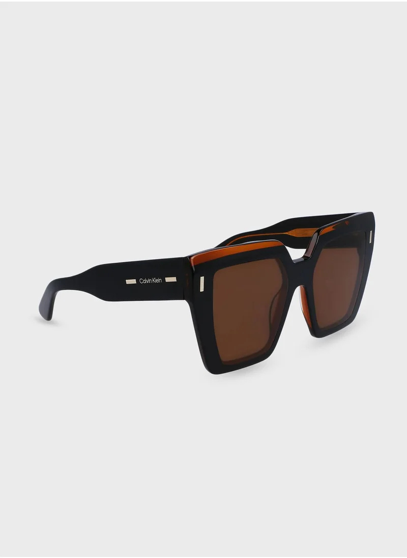 CALVIN KLEIN Oversized Sunglasses