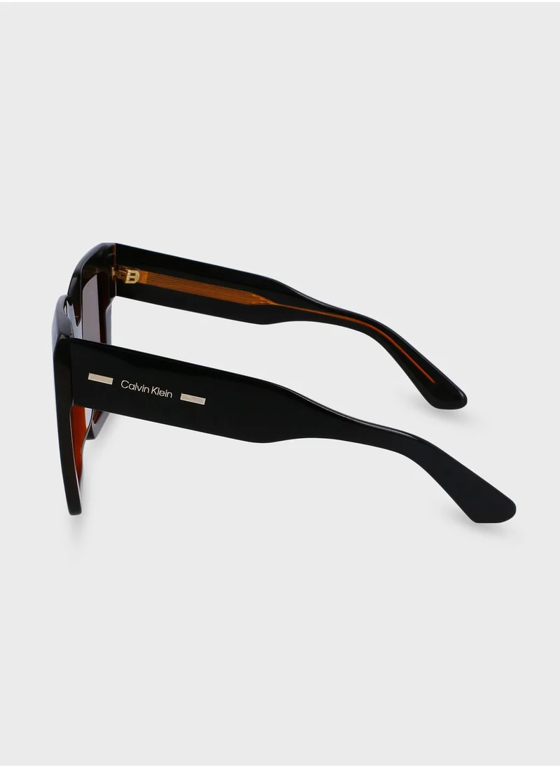 CALVIN KLEIN Oversized Sunglasses