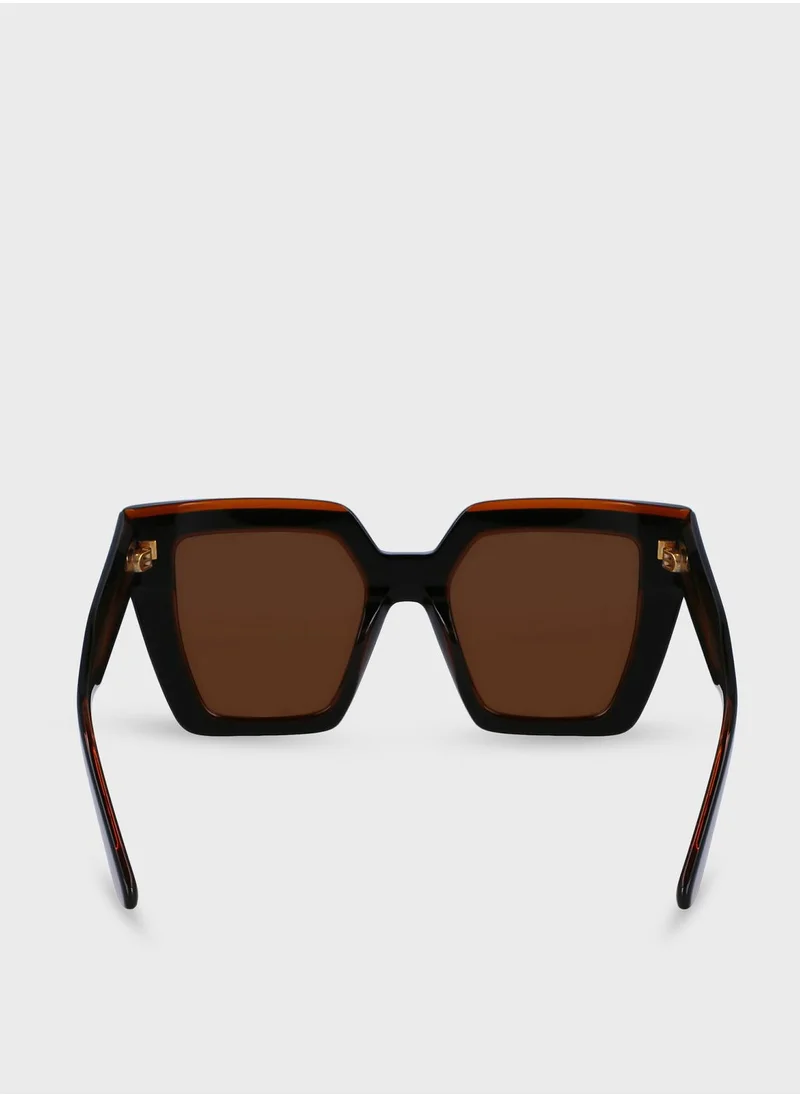 CALVIN KLEIN Oversized Sunglasses