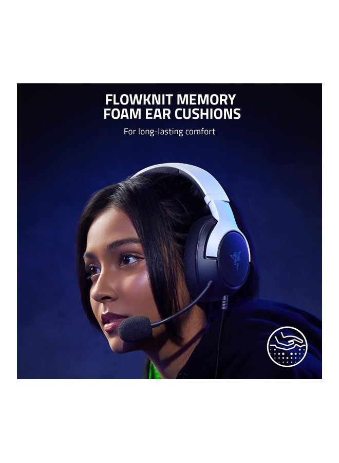 Razer Kaira X Wired Headset for Playstation 5, PC, Mac & Mobile Devices - Triforce 50mm Drivers, HyperClear Cardioid Mic, Flowknit Memory Foam Ear Cushions, On-Headset Controls - Image 4
