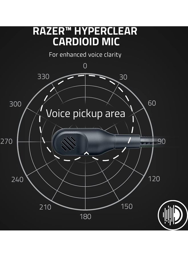 Razer Kaira X Wired Headset for Playstation 5, PC, Mac & Mobile Devices - Triforce 50mm Drivers, HyperClear Cardioid Mic, Flowknit Memory Foam Ear Cushions, On-Headset Controls - Image 3