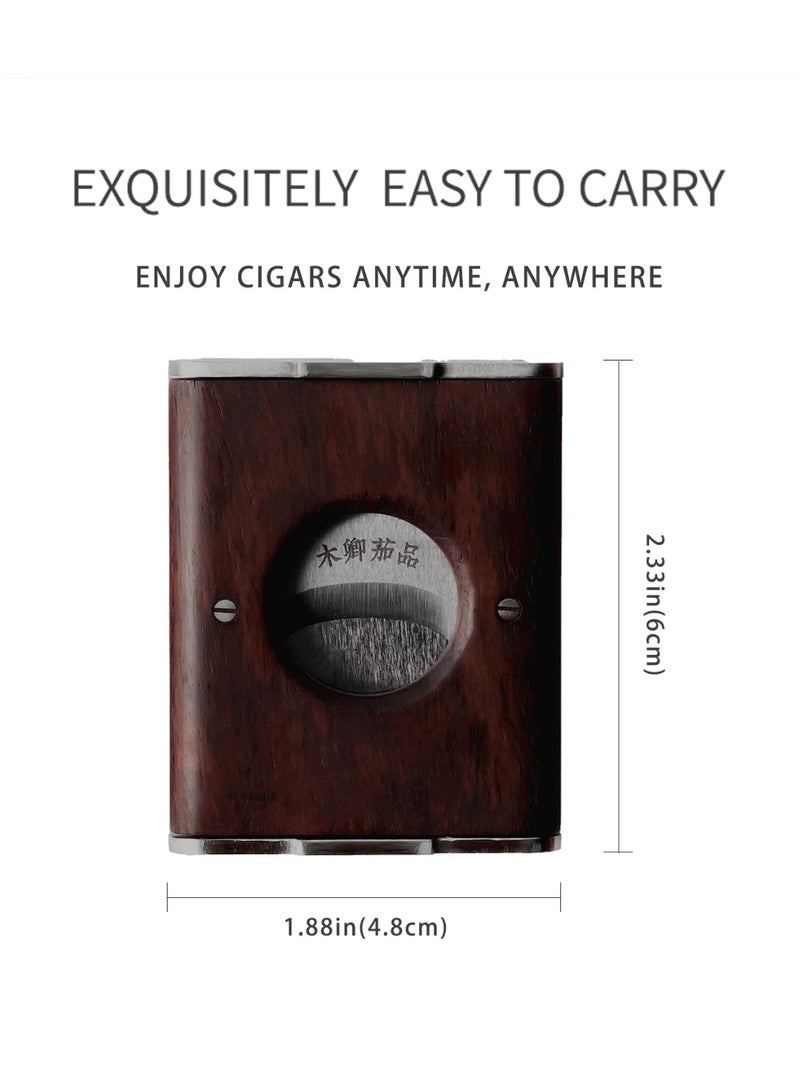 Lunar Hardwood cigar Cutter - Image 2