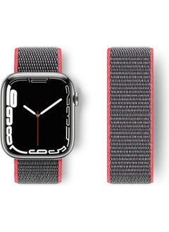 Apple Watch 38MM Mesh Velcro Band - Pink-Grey