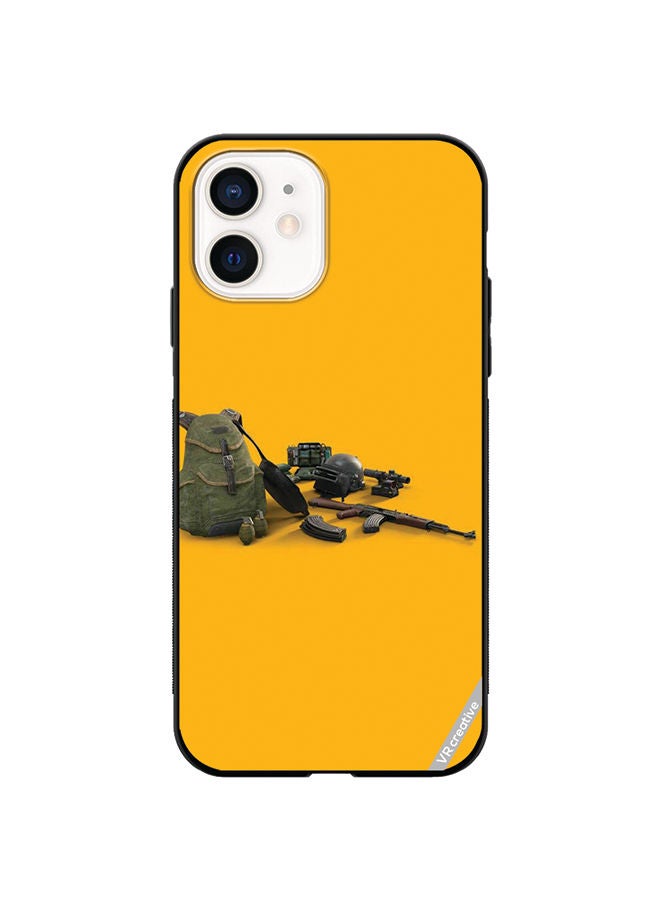 VR CREATIVE Protective Case Cover For Apple iPhone 12 mini Pubg Weapons Design Multicolour - Image 1