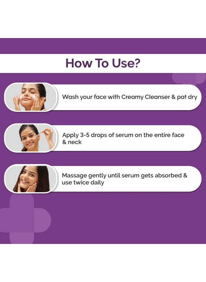 THE derma Co - 5% Vitamin C Daily Face Serum With Ferulic Acid & Multivitamin For Skin Illumination 30Ml - Image 1