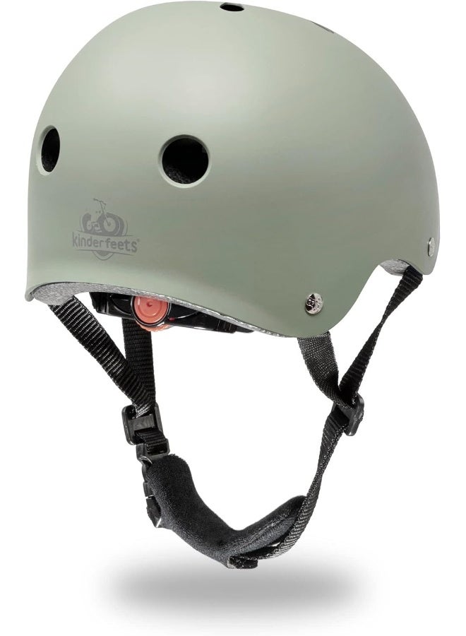 Kinderfeets Adjustable Toddler Helmet in Silver Sage - Image 2