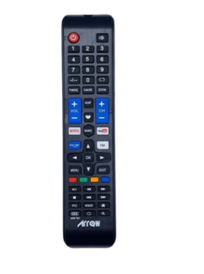 Remote Control For TV LCD LED Black Used For Arrow