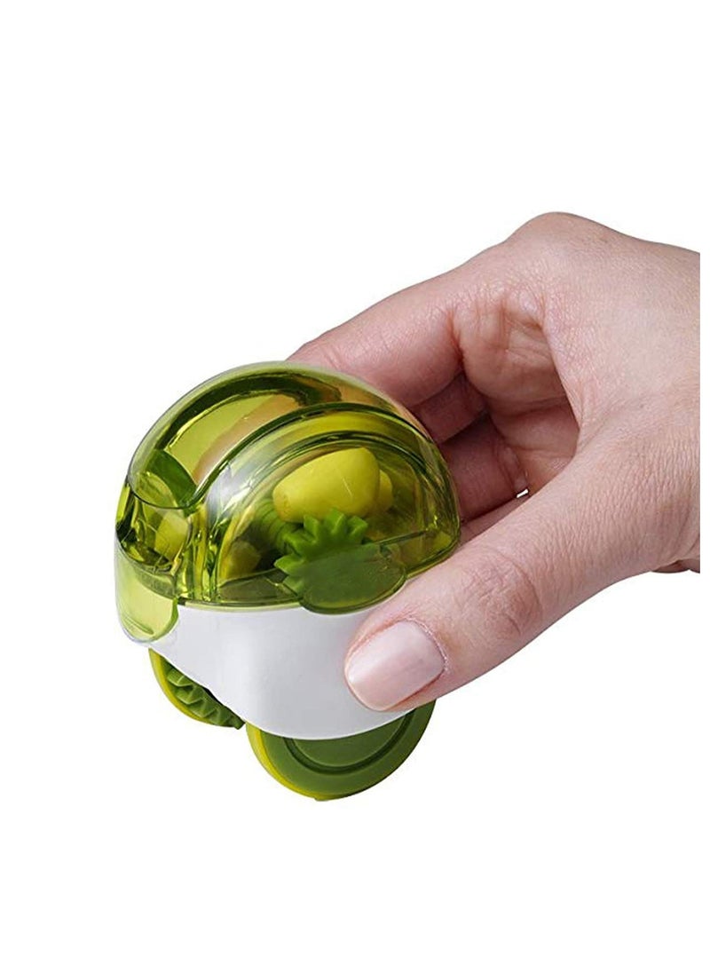 SYOSI Manual Roller Garlic Chopper, Garlic Grinder, Garlic Press, Garlic Kitchen Gadget Best Rolling Garlic Chopper Easy to Use and Clean  - Image 2