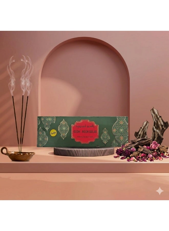 Sree Vani SreeVani Oudh Gulab Incense Sticks – 50g Premium Natural Blend of Rose and Oudh - Image 2