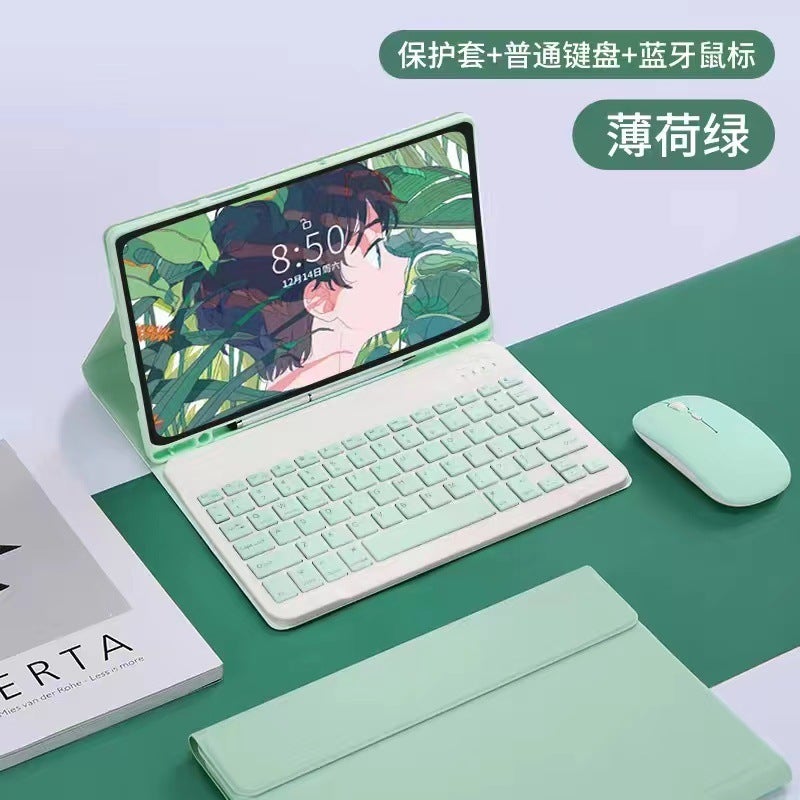 For Samsung Tab A8 10.5 Bluetooth keyboard protective cover S6lite 10.4 Touch Keyboard - Image 1