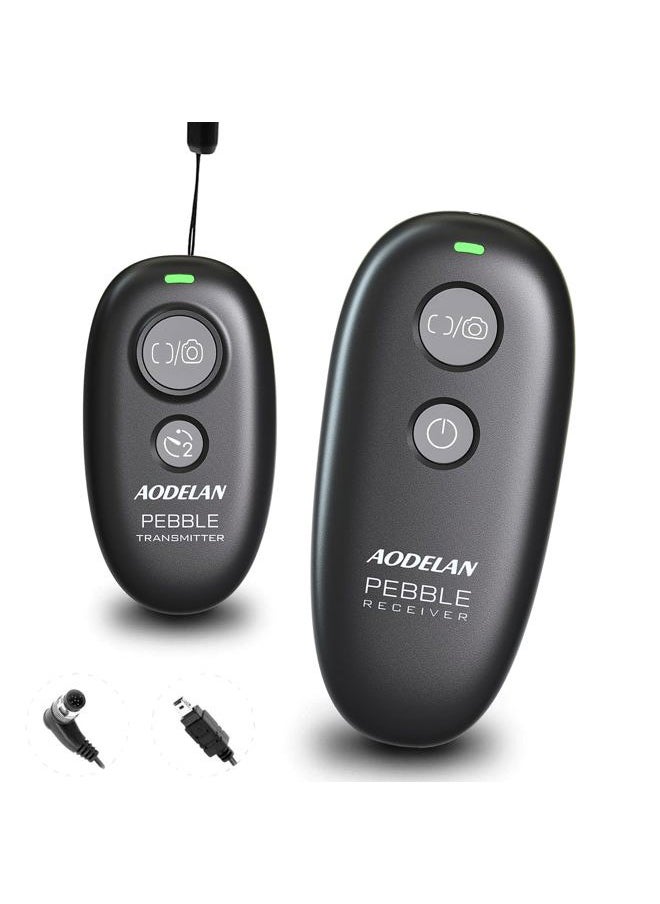 AODELAN - Wireless Shutter Release Remote Control for Nikon D750, D5300, D5600, D7200, D7500, Z6, Z7, Z9, D800, D850, Coolpix P1000 - Image 1