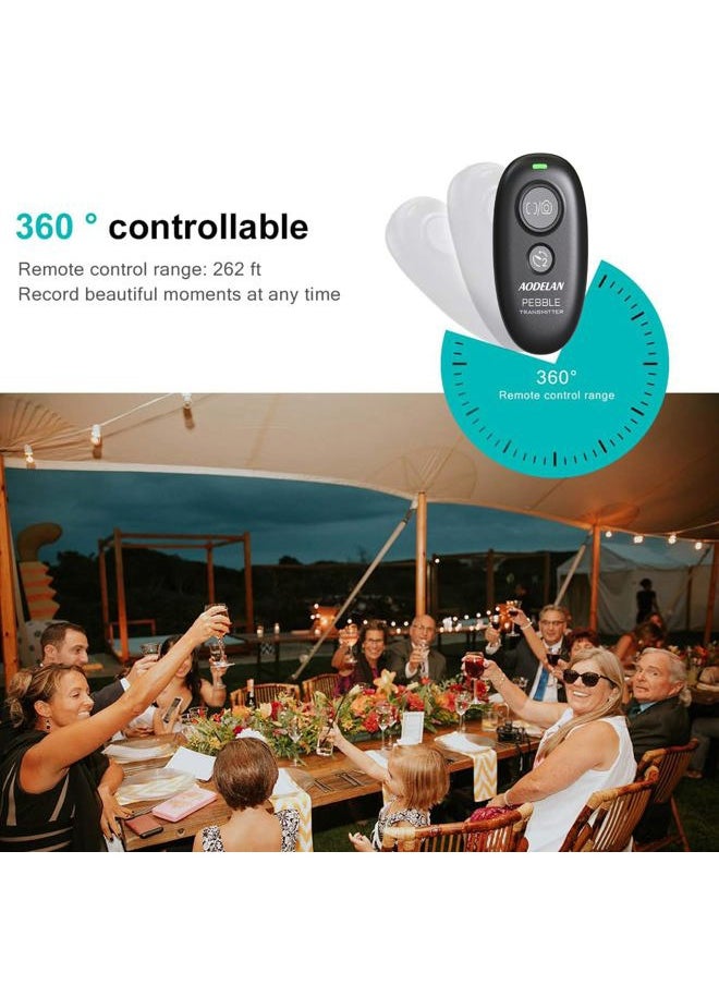 AODELAN - Wireless Shutter Release Remote Control for Nikon D750, D5300, D5600, D7200, D7500, Z6, Z7, Z9, D800, D850, Coolpix P1000 - Image 1