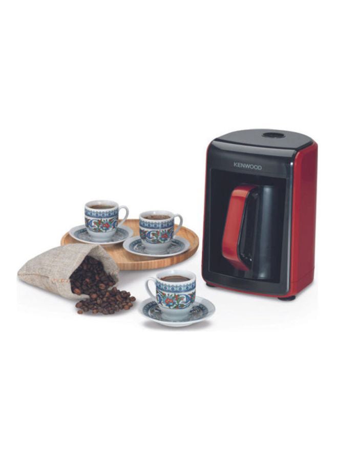 KENWOOD Turkish Coffee Maker Up To 5 Cups Turkish Coffee Machine For Slowly Brewed Delicious Turkish Coffee 500 ml 535 W CTP10.000BR Black/Red/Grey - Image 3